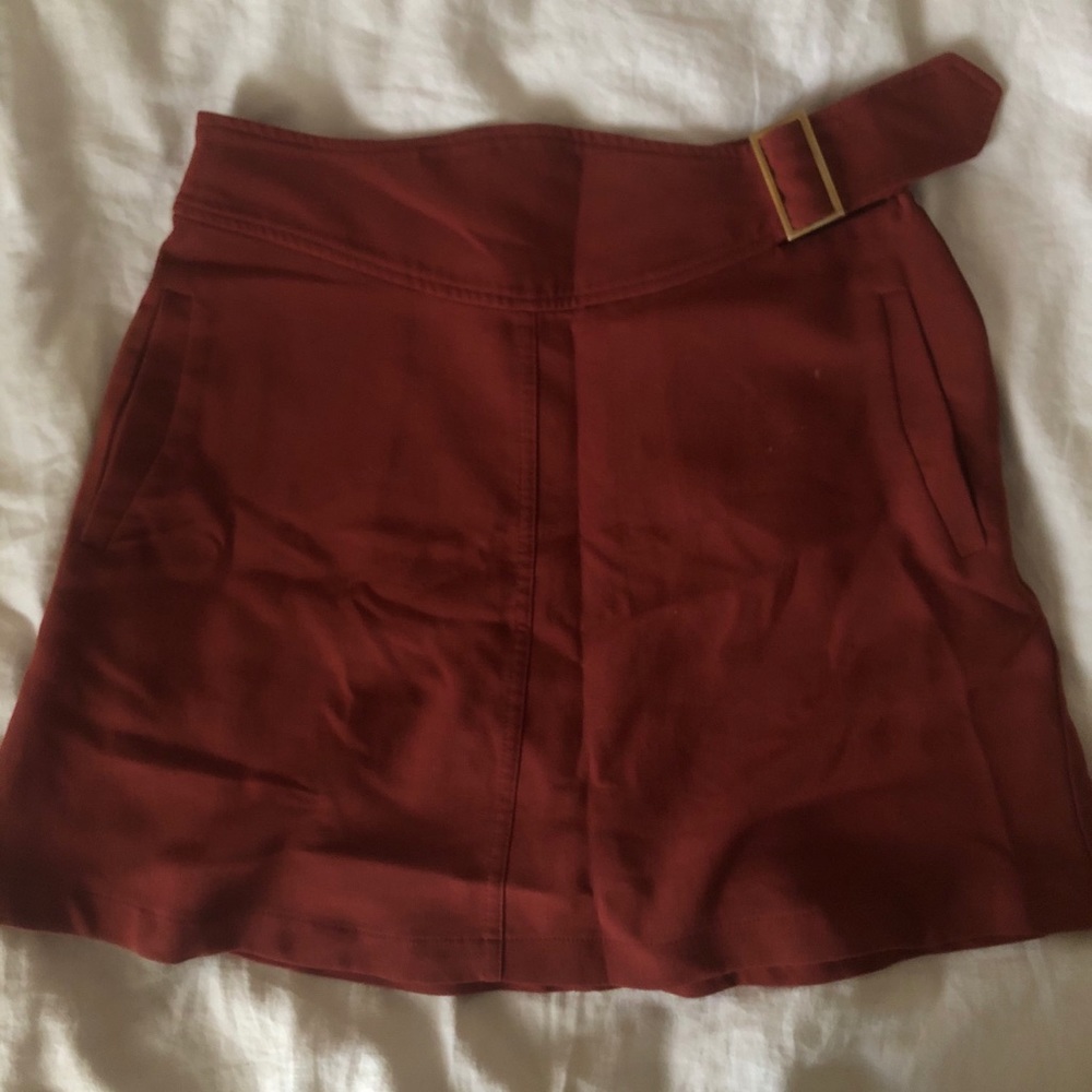 Forever 21 Burnt Orange Mini Skirt